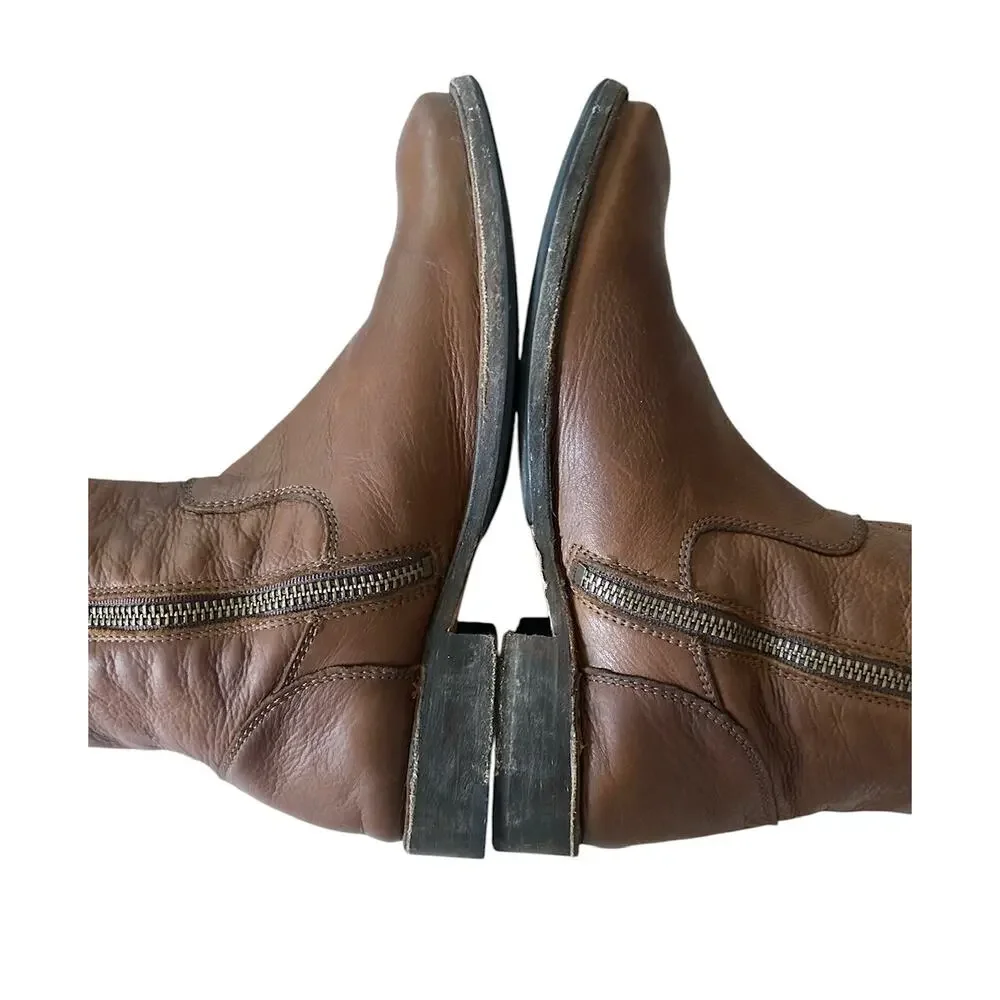 Frye Women’s‎ Size 6 Brown Leather Over the Knee Riding Boots